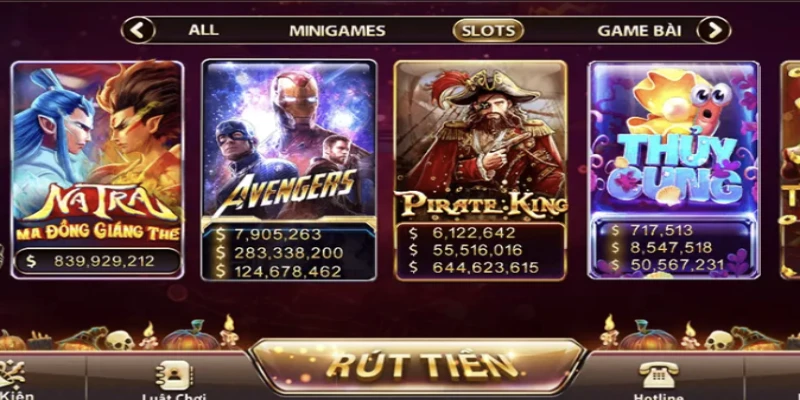 Giới thiệu sảnh Slots Game đẳng cấp